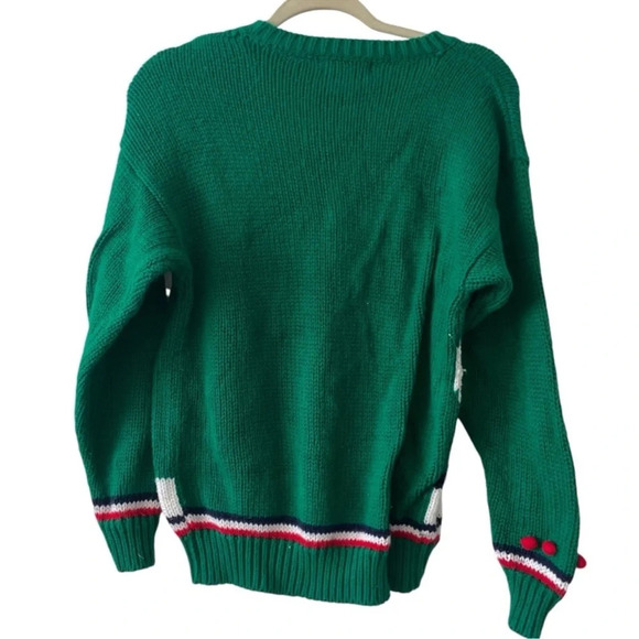 1980's Adelle Barre Unisex Vintage Ugly Christmas Sweater - Picture 2 of 5